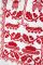 Вишиванка для хлопчика дитяча лляна Мужність 6301234 льон 116см біла з червоною вишивкою